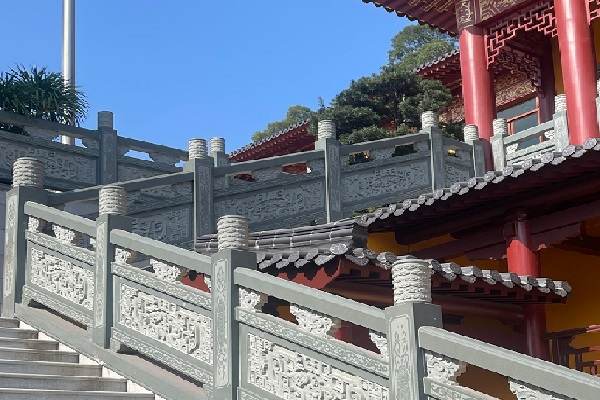 防城港市大连仿古石栏杆生产厂家 案例二